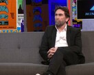 Una captura de pantalla de Leslie Benzies durante una entrevista con IGN