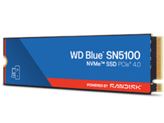 WD Blue SN5100 NVMe: almacenamiento PCI Express 4.0 más rápido, precios más altos (Fuente de la imagen: SanDisk)