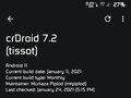 Android 11 (a través de crDroid 7.2 ROM) en Xiaomi Mi A1 (Fuente: Propio)