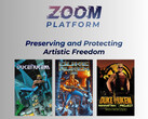 Banner de la Plataforma Zoom con los juegos de Duke Nukem (Fuente de la imagen: Plataforma Zoom con ediciones)