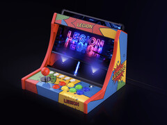 La base Arcade Dock Legion Y700 es compatible con dos generaciones de la tableta compacta para juegos de Lenovo.