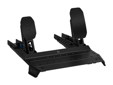Pedales RS con acelerador de efecto Hall y freno de célula de carga. (Fuente de la imagen: Logitech)