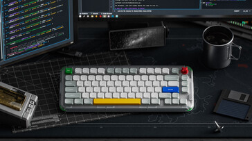 NuPhy Kick75 en modo de bajo perfil