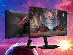 El Agon Pro AG327UXM aprovecha las 2.304 zonas de retroiluminación Mini LED para superar los 1.500 nits de brillo máximo. (Fuente de la imagen: AOC - editado)