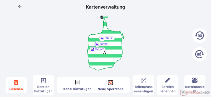 Gestión de tarjetas con zonas restringidas y co