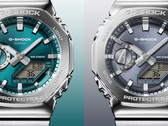 Los Casio G-Shock GM-2110D-3A1 (izquierda) y GM-2110D-8A (derecha), en la imagen. (Fuente de la imagen: Casio)