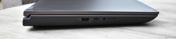 USB A 3.2 Gen 1, USB C 3.2 Gen 2 con DisplayPort, conector de audio de 3,5 mm, nano SIM