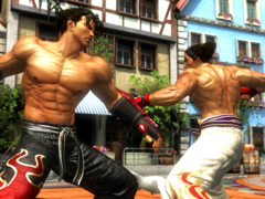 Jin Kazama y Kazuya Mishima en Tekken Tag Tournament 2 (fuente de la imagen: Fighters Generation)