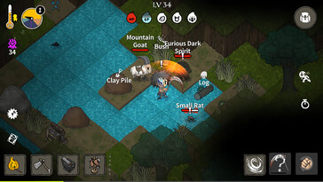 Una imagen que muestra un combate en La oscuridad salvaje. (Fuente de la imagen: Steam)