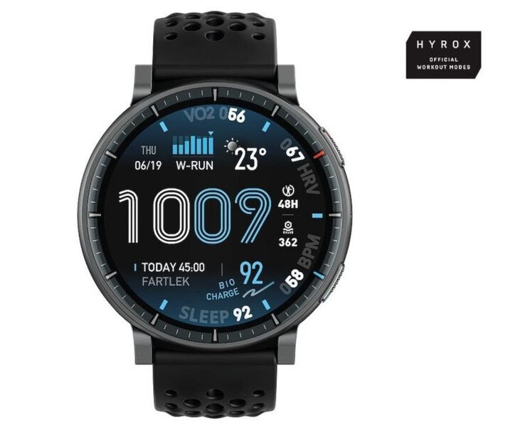 El Amazfit Active Max será compatible con los modos de entrenamiento oficiales de Hyrox. (Fuente de la imagen: vía Roland Quandt)