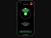 El servicio de satélite SOS de emergencia del iPhone 14 no utiliza Starlink (imagen: Apple)