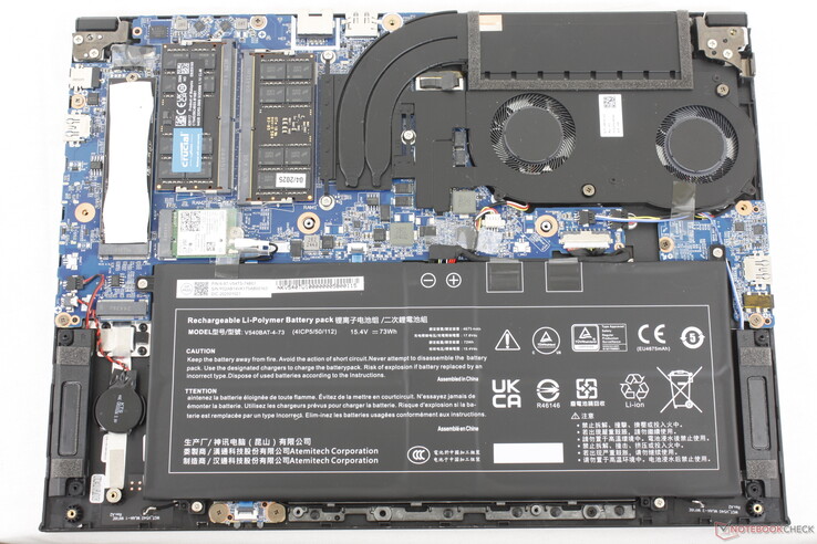 Placa base Eurocom Blitz Ultra 2 con 2 ranuras SODIMM y 2 SSD M.2 2280