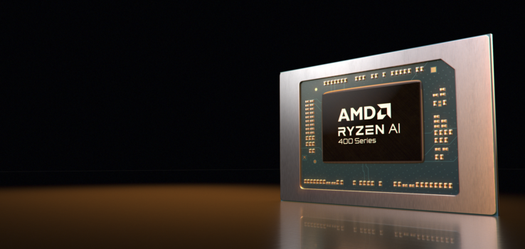Análisis de rendimiento y eficiencia de la APU AMD Ryzen AI 400 Gorgon Point. (Fuente de la imagen: AMD)