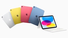 El nuevo iPad llega en cuatro colores y dos configuraciones de almacenamiento. (Fuente de la imagen: Apple)