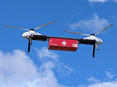 Dron de carga Avidrone con batería de estado sólido. (Fuente de la imagen: Avidrone)