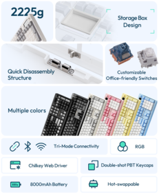 Continúan los detalles del Chilkey ND104. (Fuente de la imagen: Chilkey)