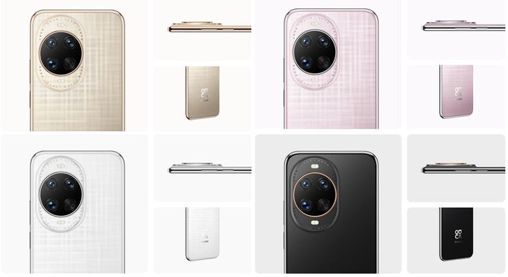 Opciones de color del Huawei Nova 14 Ultra (Fuente de la imagen: Huawei)