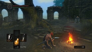 En la imagen: Una captura de pantalla de juego de DARK SOULS™: REMASTERED.