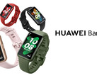 La Huawei Band 7 estará disponible en cuatro colores, todos ellos con una carcasa más fina y ligera que la Band 6. (Fuente de la imagen: Huawei)