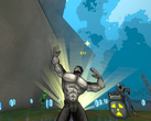 Una captura de pantalla del Megachad de Megabonk (fuente de la imagen: Comunidad Steam)