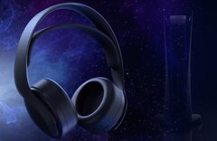 Los auriculares inalámbricos Midnight Black Pulse 3D podrían ir seguidos de una consola PS5 negra. (Fuente de la imagen: Sony/Snoreyn - editado)