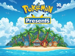Pokémon Presenta pancarta con tema isleño