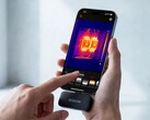 La última cámara termográfica de Rision utiliza la cámara del smartphone para mejorar la calidad de la imagen.