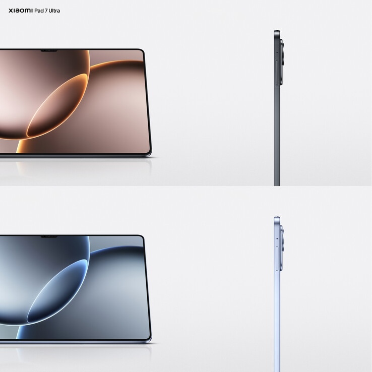 Las dos opciones de color de la Xiaomi Pad 7 Ultra (Fuente de la imagen: Xiaomi - editado)
