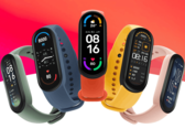 La Xiaomi Mi Smart Band 6 tiene una pantalla mucho más grande que su predecesora. (Fuente de la imagen: Xiaomi)