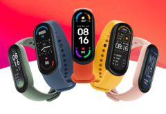 La Xiaomi Mi Smart Band 6 tiene una pantalla mucho más grande que su predecesora. (Fuente de la imagen: Xiaomi)