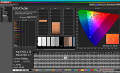 ColorChecker después de la calibración