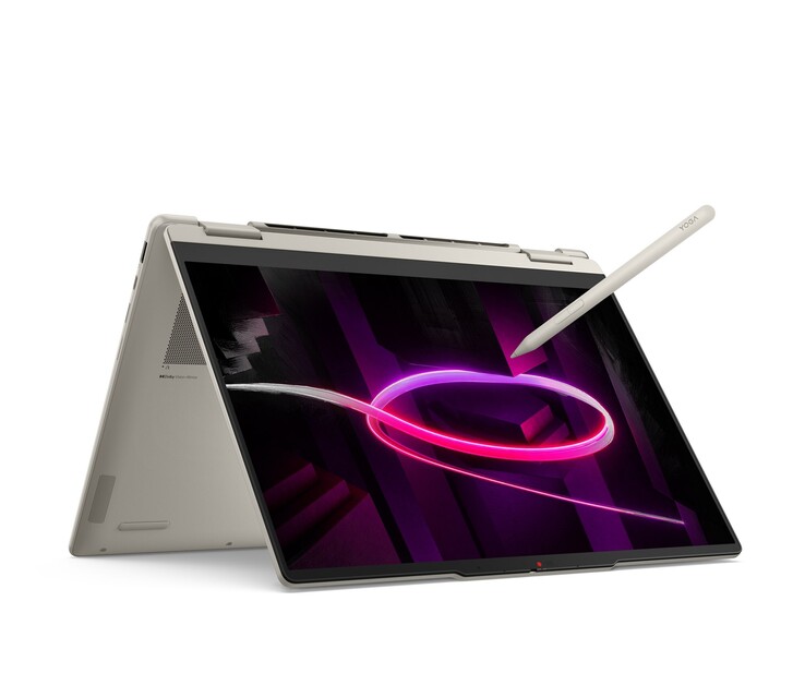 El portátil 2 en 1 Lenovo Yoga 7a contará ahora con APU AMD Gorgon Point con núcleos Zen 5. (Fuente de la imagen: Lenovo)