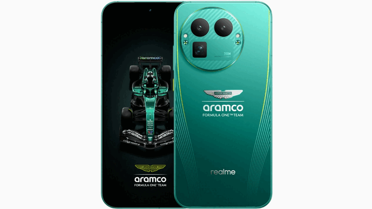 Realme GT 8 Pro Aston Martin F1 Edición Limitada (Fuente de la imagen: Realme)