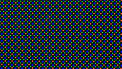 Estructura de subpíxeles