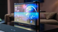 El pergamino de TCL CSOT de OLED. (Fuente: TCL)