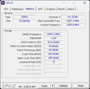 Memoria CPU-Z