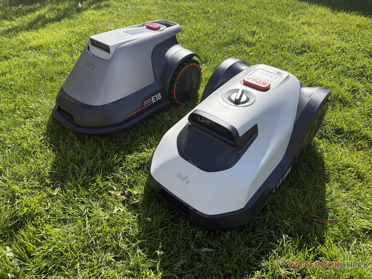 Eufy C15 delante, Eufy E18 detrás