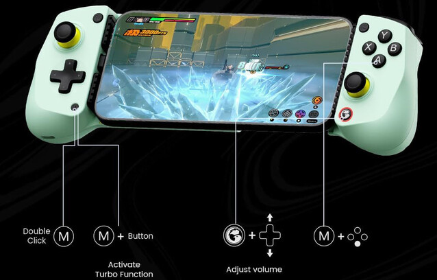 La GameSir X5 Lite ofrece una ergonomía decente, efecto Hall, sticks de pulgar clicables y accesos directos a botones a un precio asequible