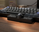 Keychron Nape Pro teclado trackball inalámbrico barra espaciadora posición