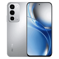 Realme P4R en color Silver Glare
