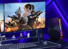 Mini PC del tamaño de una consola con componentes de ordenador portátil. (Fuente de la imagen: AliExpress)