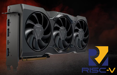 La Radeon RX 7900 XTX de AMD ya es compatible con RISC-V. (Fuente de la imagen: AMD y RISC-V)