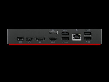Puertos USB C Dock de Lenovo (imagen a través de Lenovo)