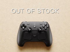 Una imagen del controlador Steam.
