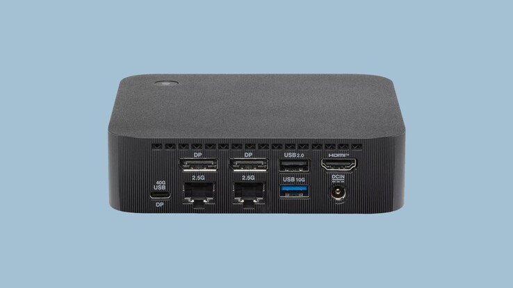 El mini PC PN55 cuenta con una saludable serie de puertos.