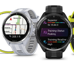 El Forerunner 965 ya ha recibido su primera actualización beta, tras el lanzamiento el mes pasado. (Fuente de la imagen: Garmin)