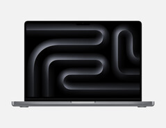 Apple's más recientes MacBook Pros son alimentados por la última Apple Silicio, el M3 SoC. (Imagen vía Apple)