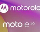 Un supuesto teaser del Moto E40. (Fuente: Evan Blass vía Twitter)