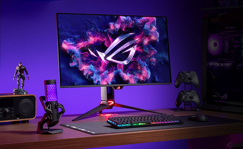 El ROG Swift OLED PG32UCDMR. (Fuente de la imagen: Asus)