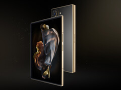 Los anteriores plegables de Samsung de la serie W han presentado diseños más ostentosos que sus hermanos regulares Galaxy Z Fold, en la imagen W25. (Fuente de la imagen: Samsung)